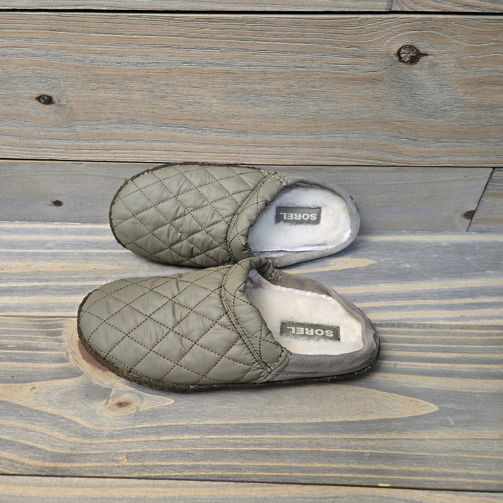 Sorel Quilted Slip-On Slippers